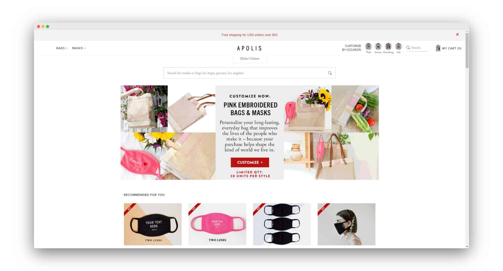 Apolis Direct to Consumer Brand