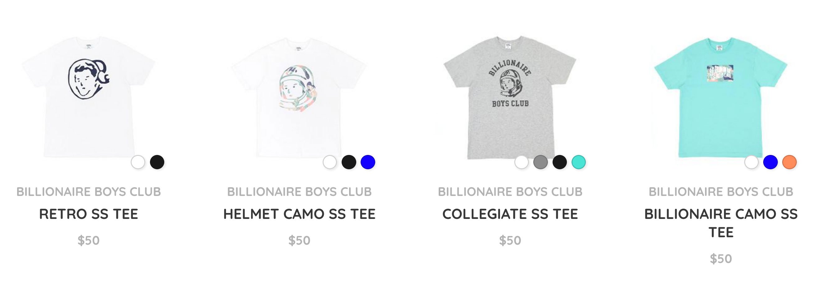 Billionaire Boys Club Example