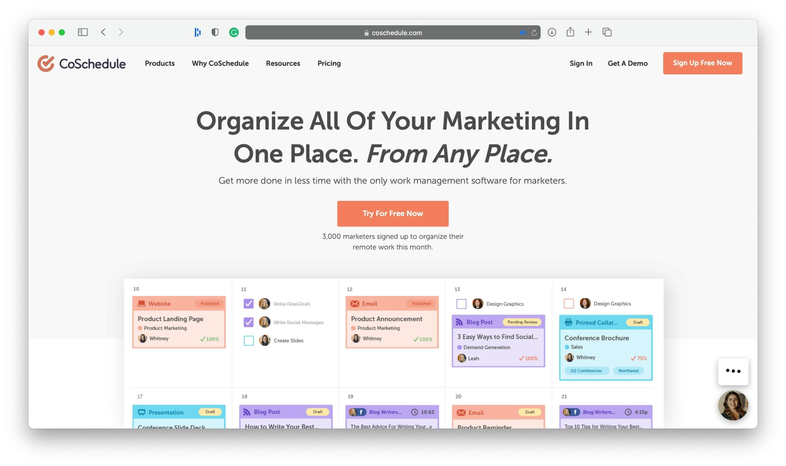 CoSchedule Social Media Tool