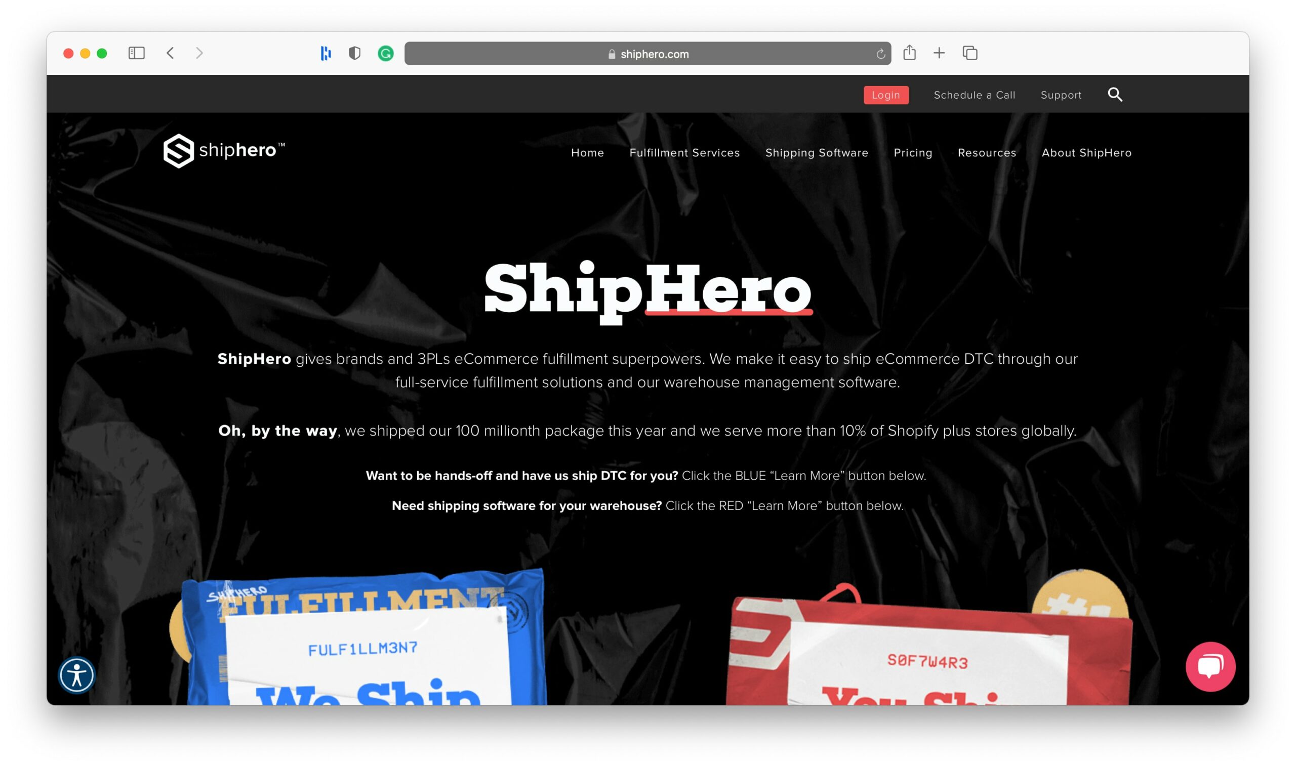 ShipHero Small Business Fulfillment